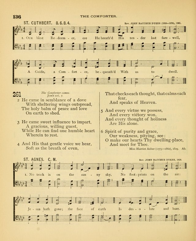 Carmina Sanctorum: a selection of hymns and songs of praise with tunes page 137