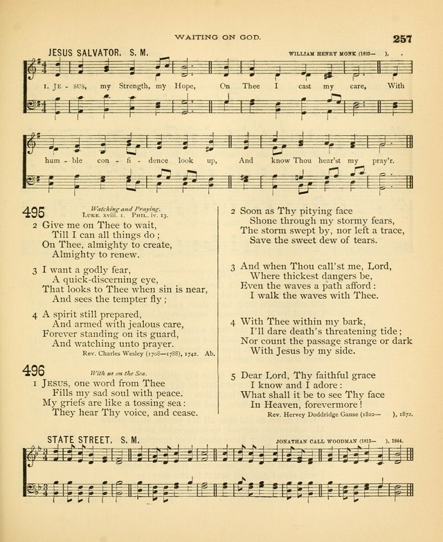 Carmina Sanctorum: a selection of hymns and songs of praise with tunes page 260