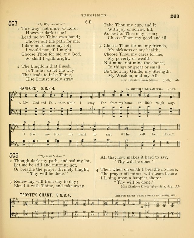Carmina Sanctorum: a selection of hymns and songs of praise with tunes page 266