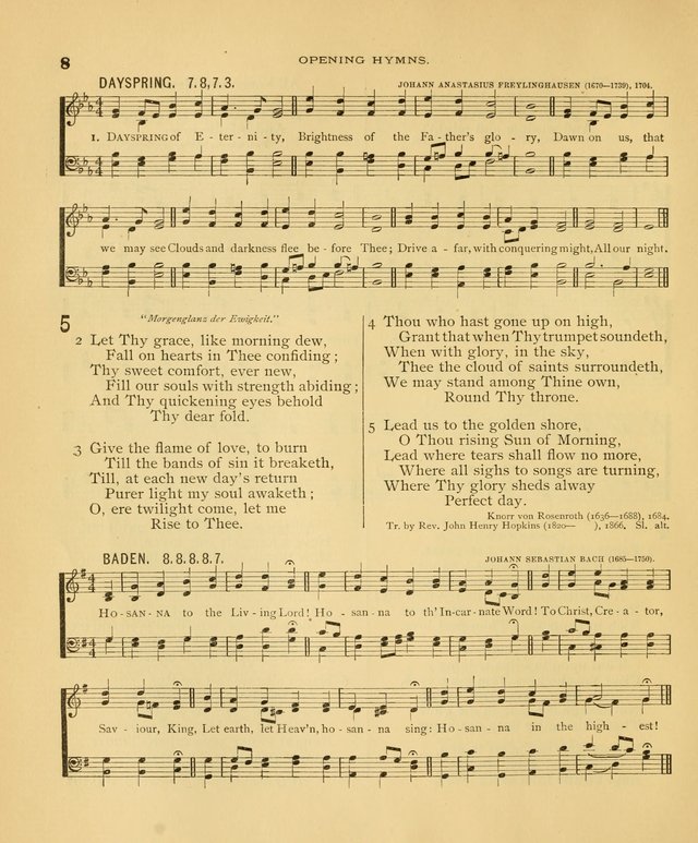Carmina Sanctorum: a selection of hymns and songs of praise with tunes page 9