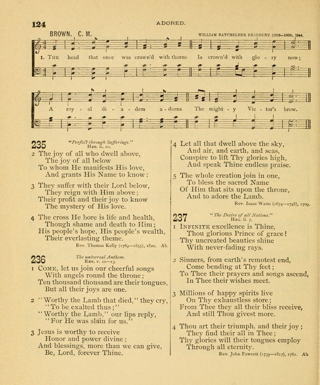 Carmina Sanctorum, a selection of hymns and songs of praise with tunes page 125