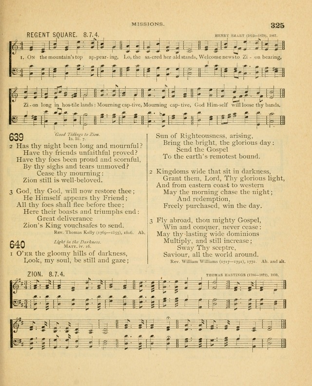 Carmina Sanctorum, a selection of hymns and songs of praise with tunes page 326