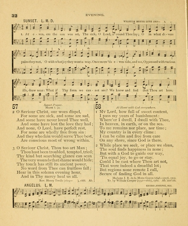 Carmina Sanctorum, a selection of hymns and songs of praise with tunes page 33