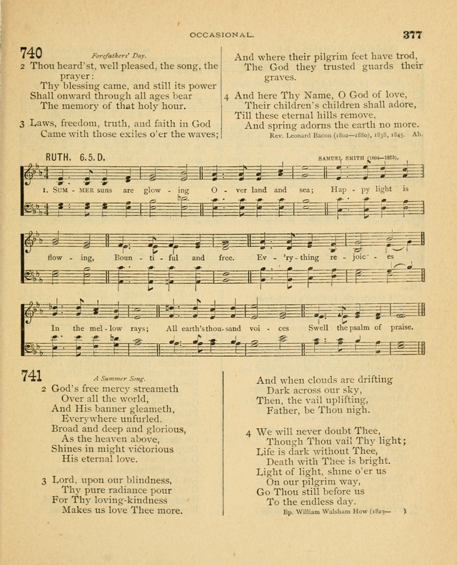 Carmina Sanctorum, a selection of hymns and songs of praise with tunes page 378