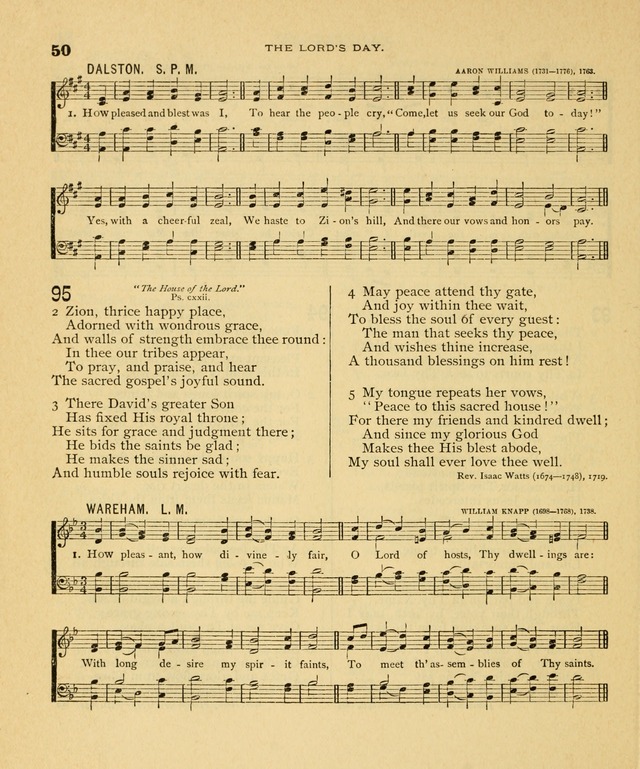 Carmina Sanctorum, a selection of hymns and songs of praise with tunes page 51