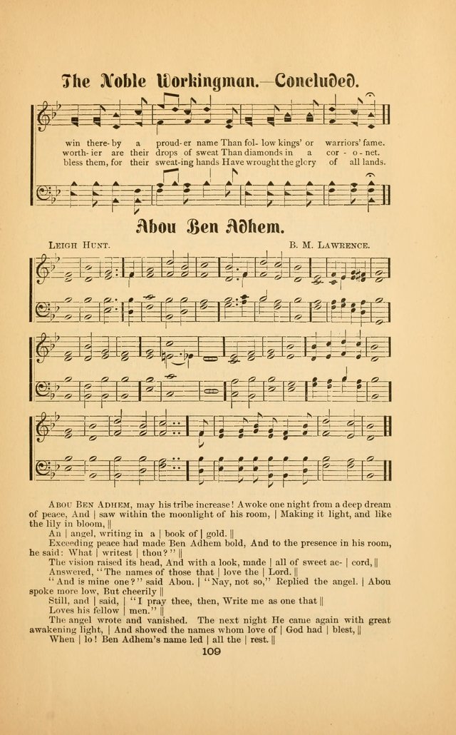 Celestial Sonnets: a collection of new and original songs and hymns of peace and progress, designed for public gatherings, home circles, religious, spiritual, temperance, social and camp meetings, etc page 114