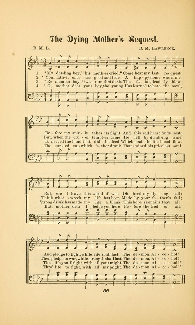 Celestial Sonnets: a collection of new and original songs and hymns of peace and progress, designed for public gatherings, home circles, religious, spiritual, temperance, social and camp meetings, etc page 61