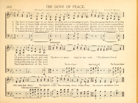 Christ in Song: containing over 700 best hymns and sacred songs new and old page 121