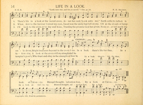 Christ in Song: containing over 700 best hymns and sacred songs new and old page 14