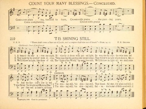 Christ in Song: containing over 700 best hymns and sacred songs new and old page 147