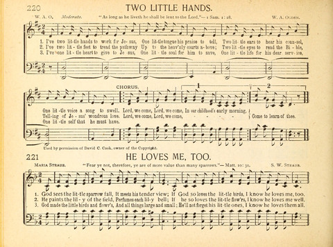 Christ in Song: containing over 700 best hymns and sacred songs new and old page 148
