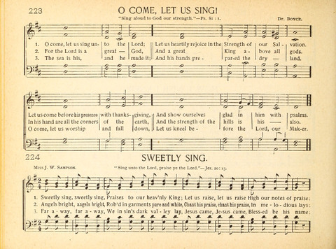 Christ in Song: containing over 700 best hymns and sacred songs new and old page 150