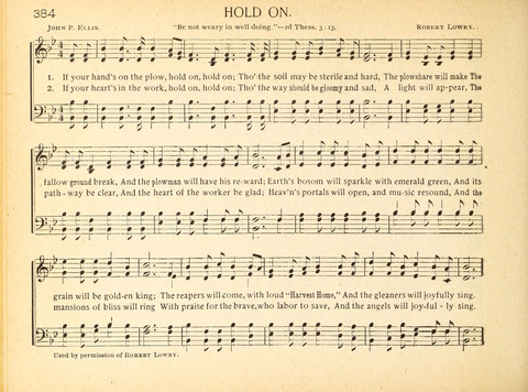 Christ in Song: containing over 700 best hymns and sacred songs new and old page 206