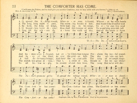 Christ in Song: containing over 700 best hymns and sacred songs new and old page 22