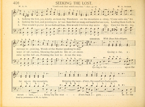 Christ in Song: containing over 700 best hymns and sacred songs new and old page 228