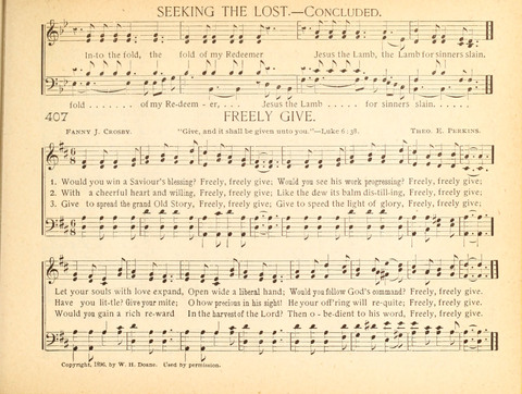 Christ in Song: containing over 700 best hymns and sacred songs new and old page 229