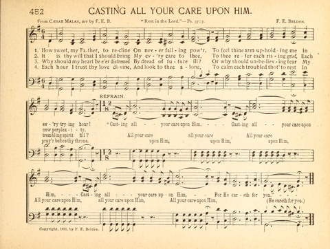 Christ in Song: containing over 700 best hymns and sacred songs new and old page 271