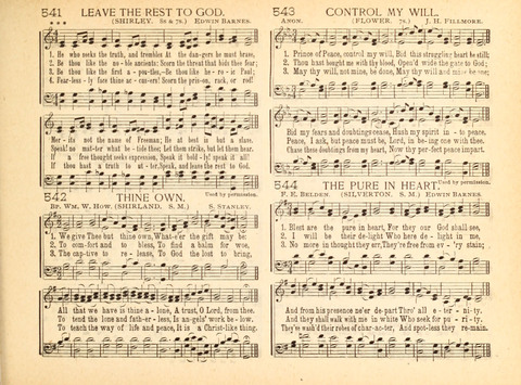 Christ in Song: containing over 700 best hymns and sacred songs new and old page 311