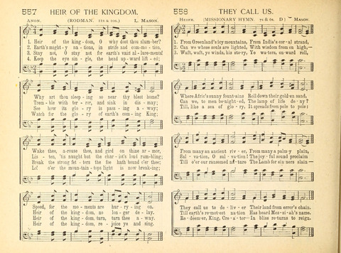 Christ in Song: containing over 700 best hymns and sacred songs new and old page 316