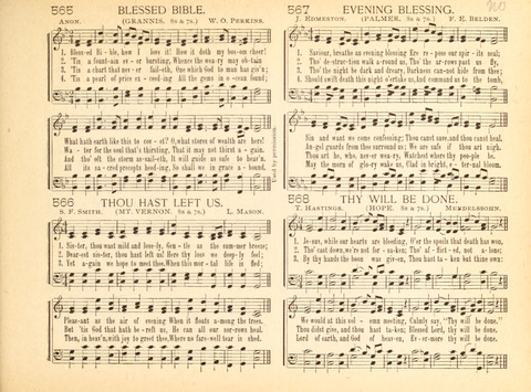 Christ in Song: containing over 700 best hymns and sacred songs new and old page 319