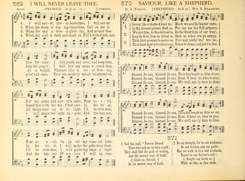 Christ in Song: containing over 700 best hymns and sacred songs new and old page 320