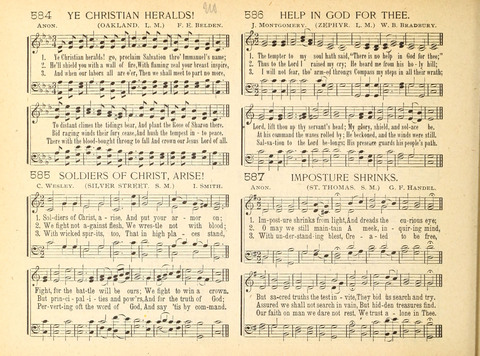 Christ in Song: containing over 700 best hymns and sacred songs new and old page 324