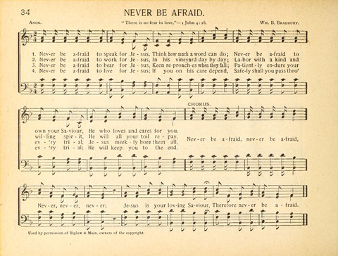Christ in Song: containing over 700 best hymns and sacred songs new and old page 34