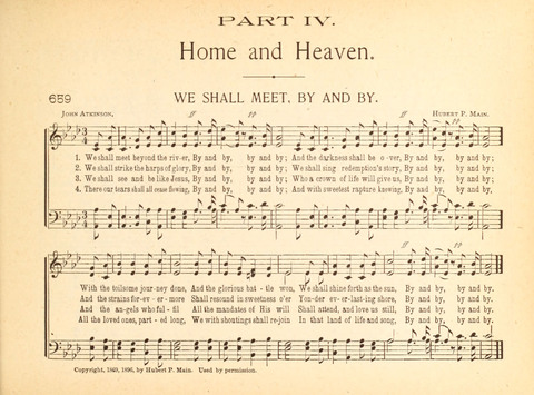 Christ in Song: containing over 700 best hymns and sacred songs new and old page 345