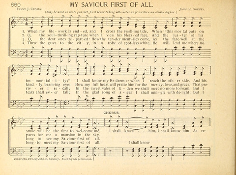 Christ in Song: containing over 700 best hymns and sacred songs new and old page 346