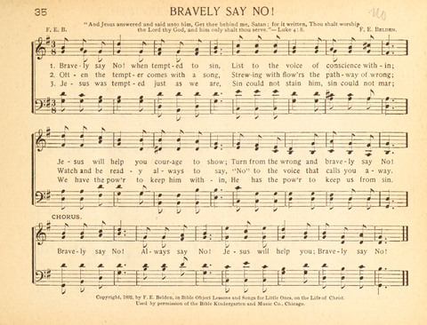 Christ in Song: containing over 700 best hymns and sacred songs new and old page 35