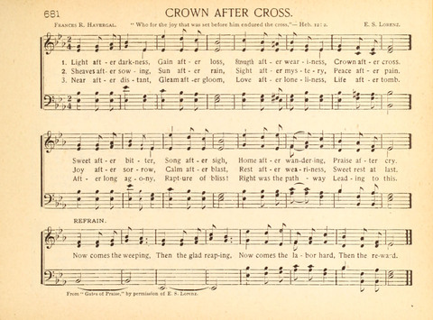 Christ in Song: containing over 700 best hymns and sacred songs new and old page 367