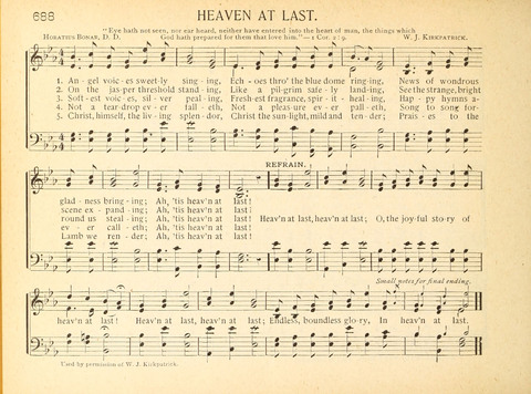 Christ in Song: containing over 700 best hymns and sacred songs new and old page 374