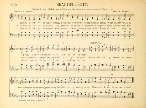 Christ in Song: containing over 700 best hymns and sacred songs new and old page 376
