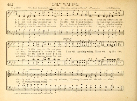 Christ in Song: containing over 700 best hymns and sacred songs new and old page 378