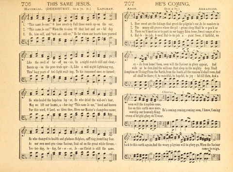 Christ in Song: containing over 700 best hymns and sacred songs new and old page 387