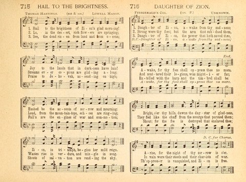 Christ in Song: containing over 700 best hymns and sacred songs new and old page 391