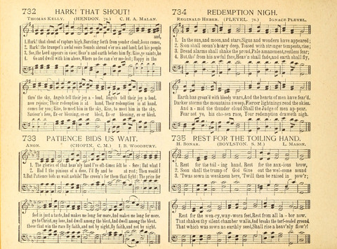 Christ in Song: containing over 700 best hymns and sacred songs new and old page 398