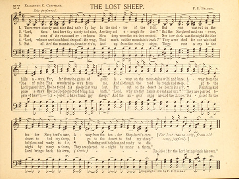 Christ in Song: containing over 700 best hymns and sacred songs new and old page 57