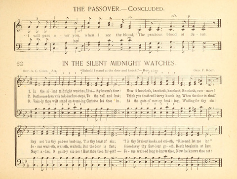 Christ in Song: containing over 700 best hymns and sacred songs new and old page 61