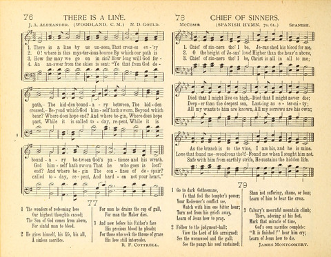 Christ in Song: containing over 700 best hymns and sacred songs new and old page 70