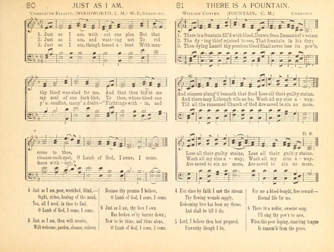 Christ in Song: containing over 700 best hymns and sacred songs new and old page 71