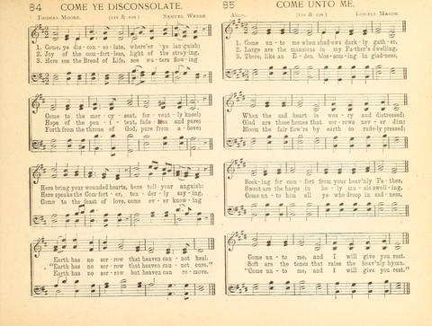 Christ in Song: containing over 700 best hymns and sacred songs new and old page 73