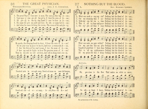 Christ in Song: containing over 700 best hymns and sacred songs new and old page 74