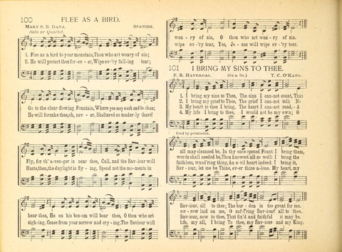 Christ in Song: containing over 700 best hymns and sacred songs new and old page 80