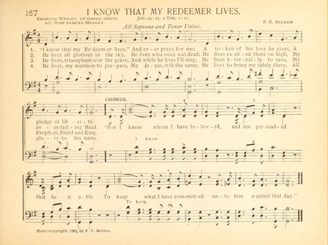 Christ in Song: containing over 700 best hymns and sacred songs new and old page 95