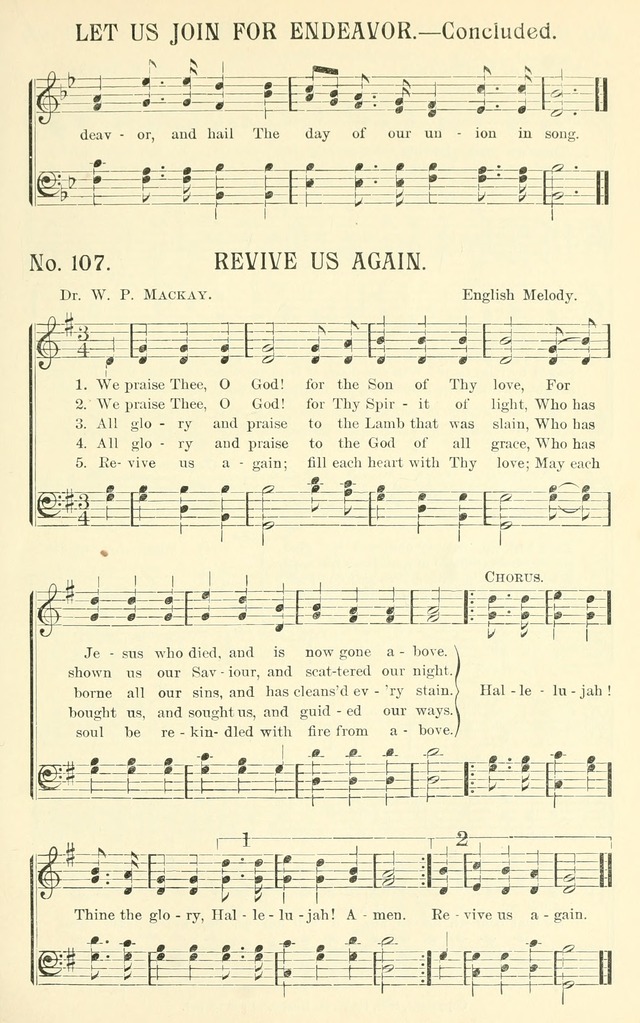 Choice Songs: a collection of Sunday school and gospel songs for use in churches, Sunday schools, young people