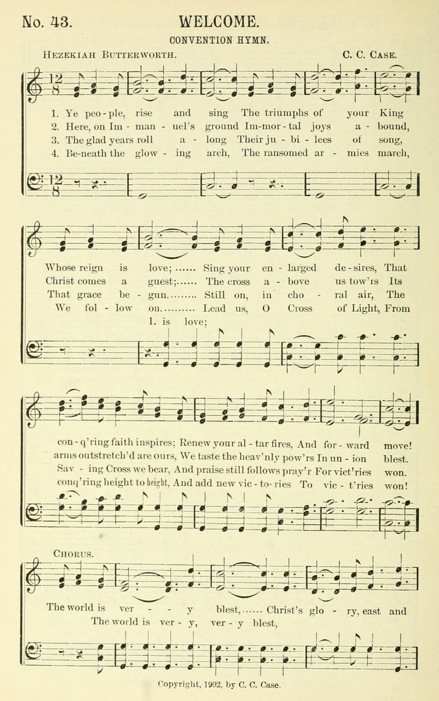 Choice Songs: a collection of Sunday school and gospel songs for use in churches, Sunday schools, young people
