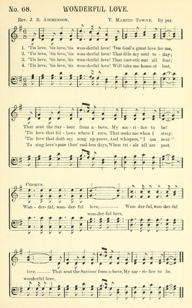 Choice Songs: a collection of Sunday school and gospel songs for use in churches, Sunday schools, young people