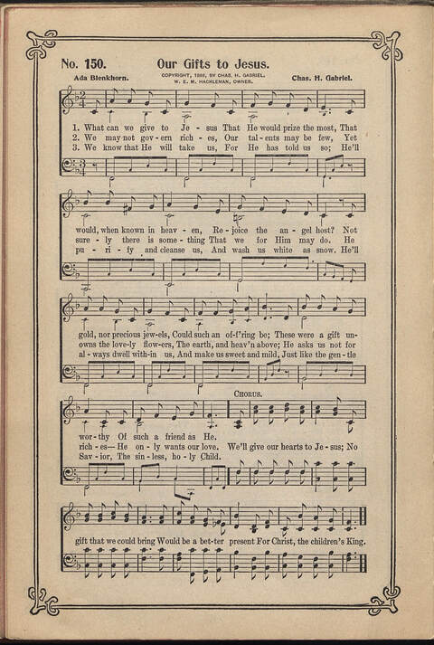 Carmina Sacra: Sacred Songs for the Sunday School page 150