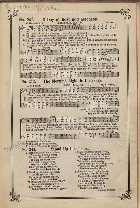Carmina Sacra: Sacred Songs for the Sunday School page 243